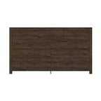 Commode de rangement rustique Famapy à 9 tiroirs, compartiments, construction robuste, tiroirs spacieux