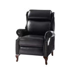 Gianpiero Genuine Leather Manual Recliner|HULALA HOME
