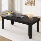 Table de salle à manger extensible pour 6 à 10 personnes, 160-220 cm, de style rustique avec cadre en bois robuste, grande table rectangulaire pour salle à manger.