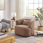 Fauteuil pivotant Art Leon