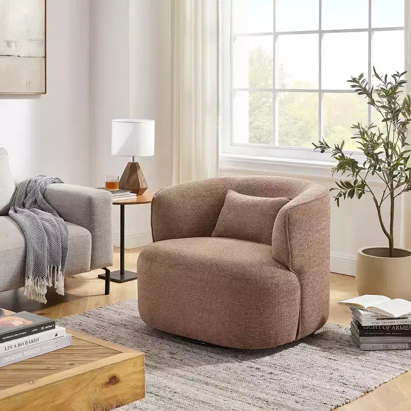 Fauteuil pivotant Art Leon