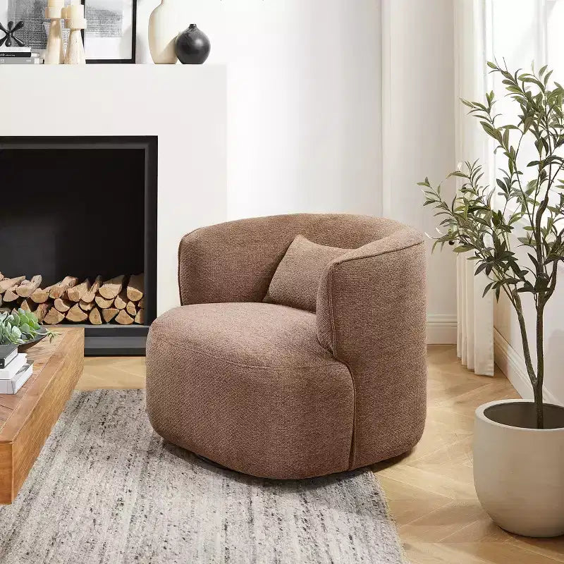 Fauteuil pivotant Art Leon
