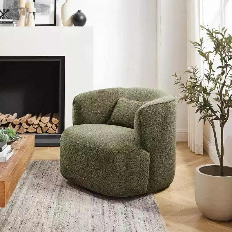 Fauteuil pivotant Art Leon