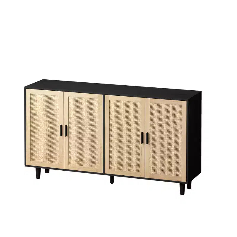 Homy Casa Meuble de Rangement Moderne à Arc avec Étagères Réglables pour Chambre, Salon ou Couloir, Blanc