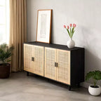 Homy Casa Meuble de Rangement Moderne à Arc avec Étagères Réglables pour Chambre, Salon ou Couloir, Blanc