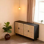 Homy Casa Meuble de Rangement Moderne à Arc avec Étagères Réglables pour Chambre, Salon ou Couloir, Blanc