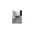 HomeStock 37 in. Black Faux Leather Dining Chair Set of 1 for a chic choice modern dcor and elegant dining experience