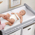 Matelas à langer profilé Badger Basket avec housse amovible