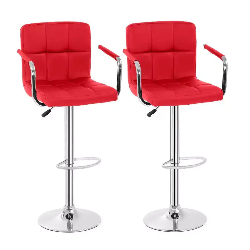 BestMassage Tabourets de Bar Lot de 2 Tabourets de Bar Réglables Chaises de Bar