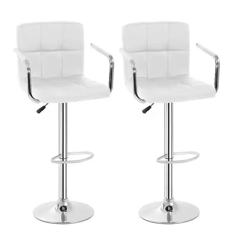 BestMassage Tabourets de Bar Lot de 2 Tabourets de Bar Réglables Chaises de Bar