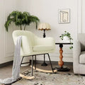 Upholstered Glider Rocking Chair with Backrest, Stylish Rocker with Padded Seat Rubber Wood Legs, Stylish Accent Armchair for Home Office