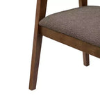 Chaises de salle à manger Christopher Knight Home Emilia Mid-Century Modern en tissu bouclé avec accoudoirs en U (Lot de 2)