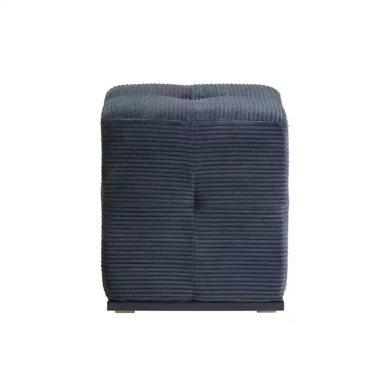 HomeStock U0700 Blanche Noir/Velours Causeuse Inclinable Électrique Avec Console Avec LED