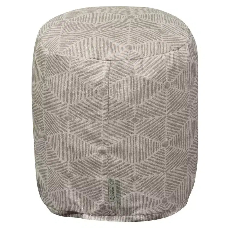 Majestic Home Goods,Pouf Charlie Beige