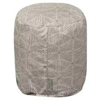 Majestic Home Goods,Pouf Charlie Beige