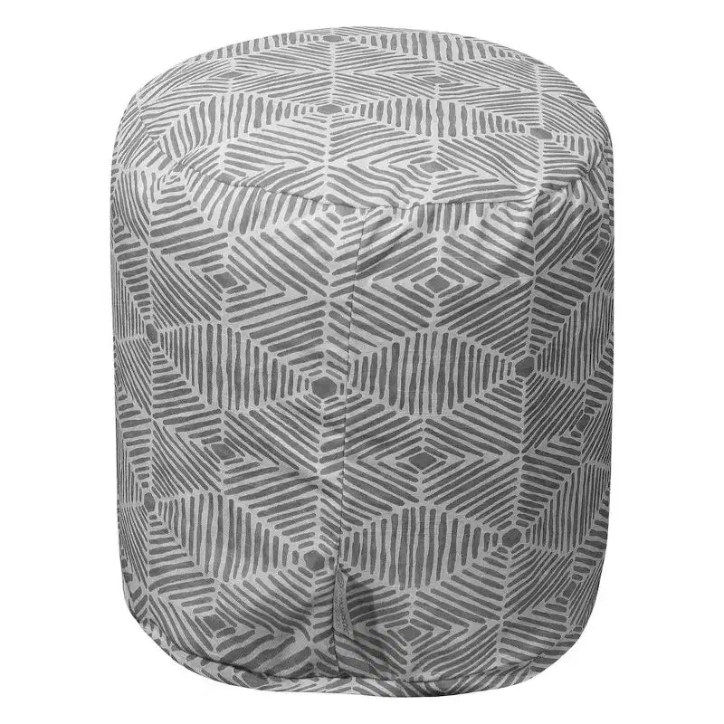 Majestic Home Goods,Pouf Charlie Beige