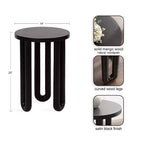 Table d'appoint Kenzo en bois par Kate and Laurel