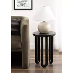 Table d'appoint Kenzo en bois par Kate and Laurel