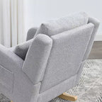 Vatros Chaise d'appoint moderne Fauteuil de salon à dossier haut Fauteuils Chaise à bascule