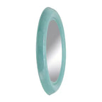 Miroir Mural Rond Moderne, Cadre en Métal, Accent Décoratif Contemporain, Design en Fer Élégant pour Salon, Chambre, Salle de Bain ou Bureau - 36