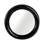 Miroir Mural Rond Moderne, Cadre en Métal, Accent Décoratif Contemporain, Design en Fer Élégant pour Salon, Chambre, Salle de Bain ou Bureau - 36