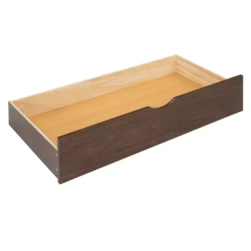 Queen Storage Bed with Twin XL Trundle, Wood Queen Size Platform Bed with 2 Storage Drawers
