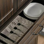 71 Freestanding Kitchen Pantry with 4 Doors and 2 Large Cabinets, Tall Storage Cabinet with Drawer