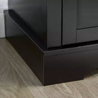 Meuble buffet/bahut, Buffet d'appoint moderne avec 2 tiroirs et étagères réglables, Meuble d'entrée