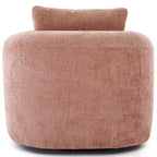 Fauteuil pivotant Merax 360° avec dossier capitonné et double coussin moelleux