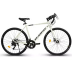 Vélo de Route Whisen, Cadre en Aluminium Léger, Freins à Disque, 16 Vitesses, Accélération Rapide, Adapté aux Hommes et aux Femmes