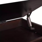 Banc à chaussures classique Polibi pour entrée avec dessus rembourré et trois tiroirs