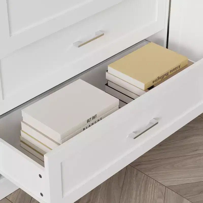 Meuble de rangement grande capacité Famapy avec 2 étagères réglables et 11 tiroirs, organisateur de placard pour chambre et salon