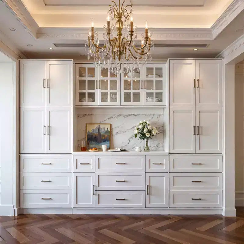 Meuble de rangement grande capacité Famapy avec 2 étagères réglables et 11 tiroirs, organisateur de placard pour chambre et salon