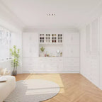 Meuble de rangement grande capacité Famapy avec 2 étagères réglables et 11 tiroirs, organisateur de placard pour chambre et salon