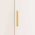Famapy Armoire d'angle moderne avec deux tringles de suspension et tiroirs, construction robuste, solution de rangement peu encombrante pour chambre à coucher et au-delà