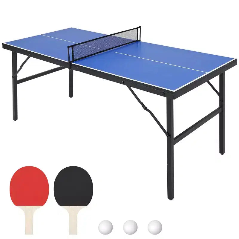 Table de tennis de table, table de ping-pong pliable pour une utilisation en intérieur et en extérieur