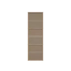 Homez Bibliothèque étagère à 3 niveaux en bois de 95,3 cm de haut