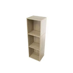 Homez Bibliothèque étagère à 3 niveaux en bois de 95,3 cm de haut