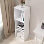 Homez Bibliothèque étagère à 3 niveaux en bois de 95,3 cm de haut