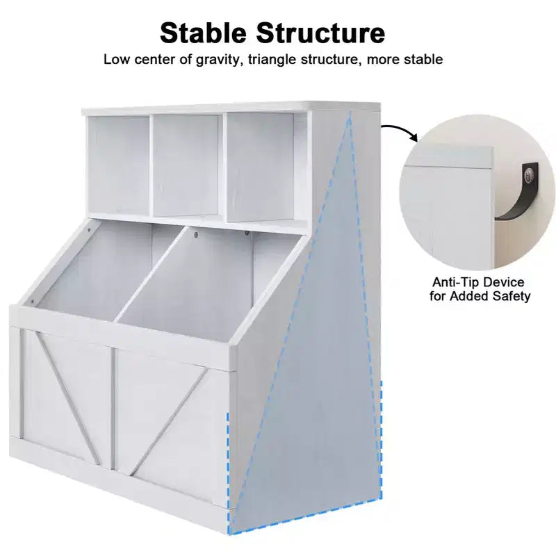 Meuble de rangement pour enfants, étagère à livres pour tout-petits, bibliothèque pour chambre d'enfant, salle de jeux, chambre à coucher ou crèche