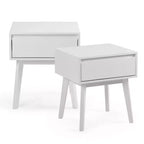 Scandinavian 1 -Drawer Nightstand (2-pack)