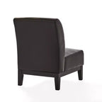Christopher Knight Home Bishop Modern Upholstered Faux Leather Slipper Chair