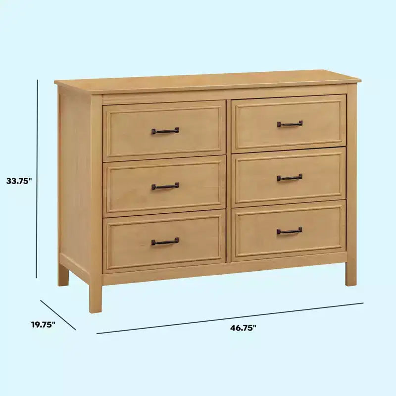 Commode double à 6 tiroirs Charlie daVinci