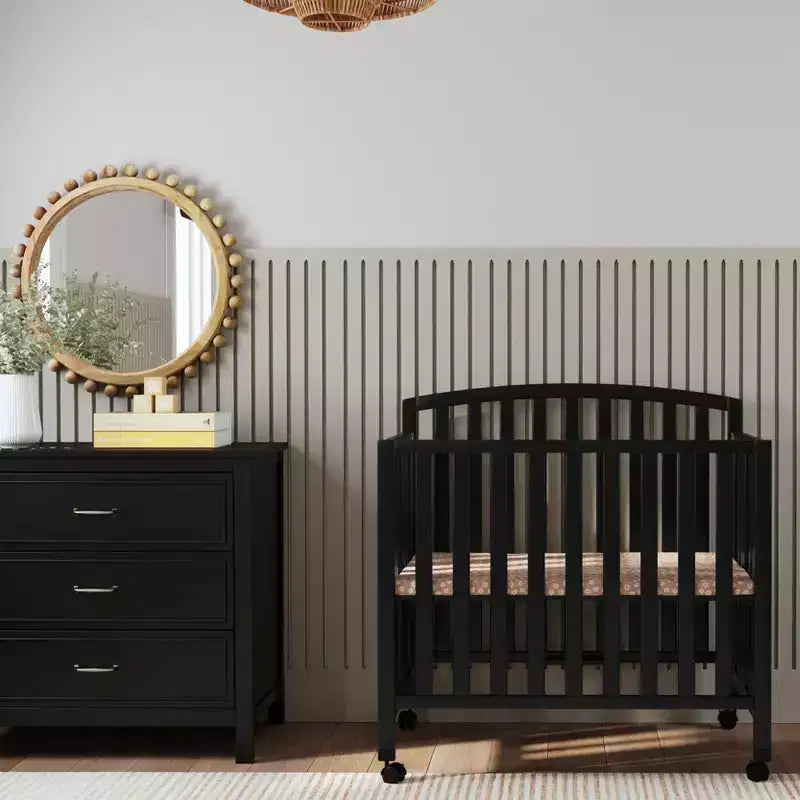 Mini-lit et lit jumeau portables pliables 3-en-1 daVinci Dylan