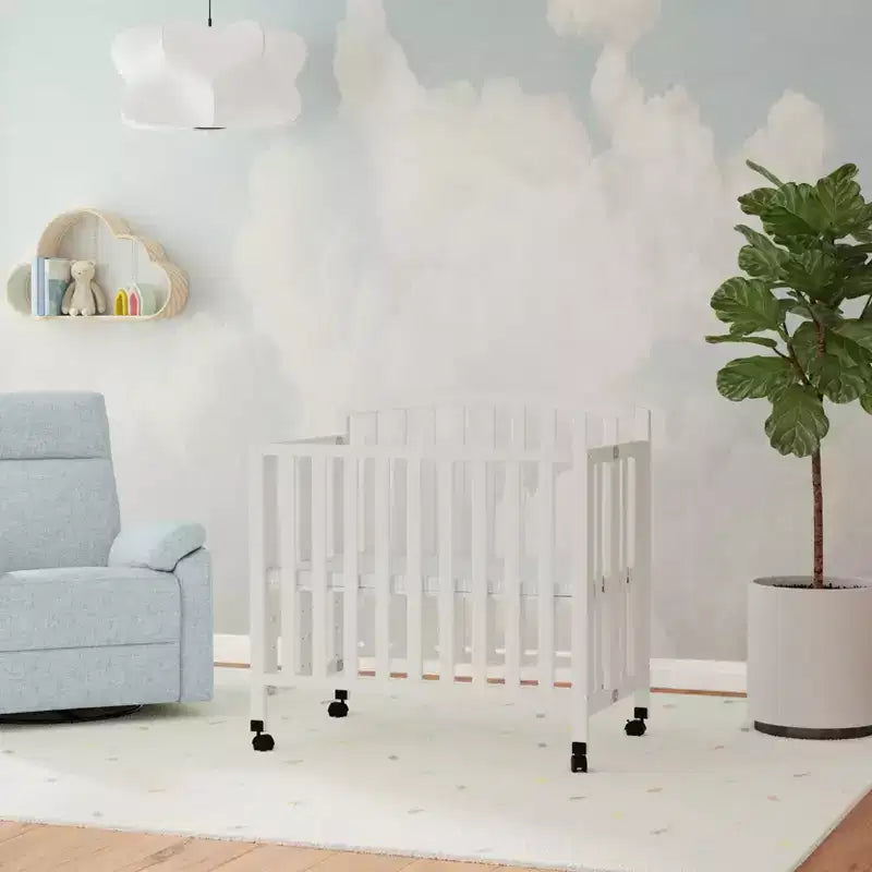 Mini-lit et lit jumeau portables pliables 3-en-1 daVinci Dylan