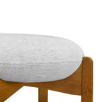 Tabourets de bar rembourrés modernes en bois d'hévéa Buchanan de Christopher Knight Home (Lot de 4)