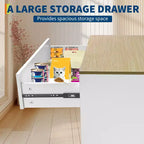 Tressage élégant en rotin, construction en panneaux de particules, intérieur spacieux d'armoire à chat en rotin et design élégant