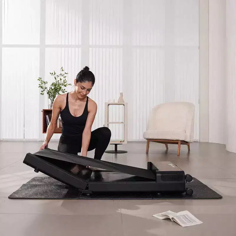 Tapis de course pliable DeerRun Z20 40*95 cm, ceinture de course compacte avec écran LED