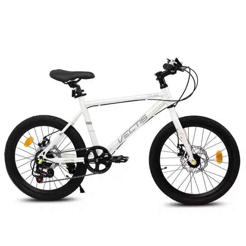 Vélo enfant Okak 20" avec 7 vitesses et cadre en acier, vélo enfant avec double freins à disque et pneus de 1,75", vélos cruiser pour garçons et filles