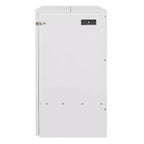 Lit escamotable mural Murphy double/grand avec tiroirs de rangement, lit armoire Murphy compact avec port USB pour chambre d'amis, structure à poulies, gris